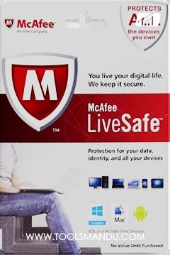 mcafee livesafe best price.